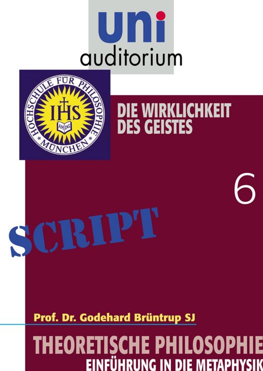 Produktbild: Theoretische Philosophie, Teil 6