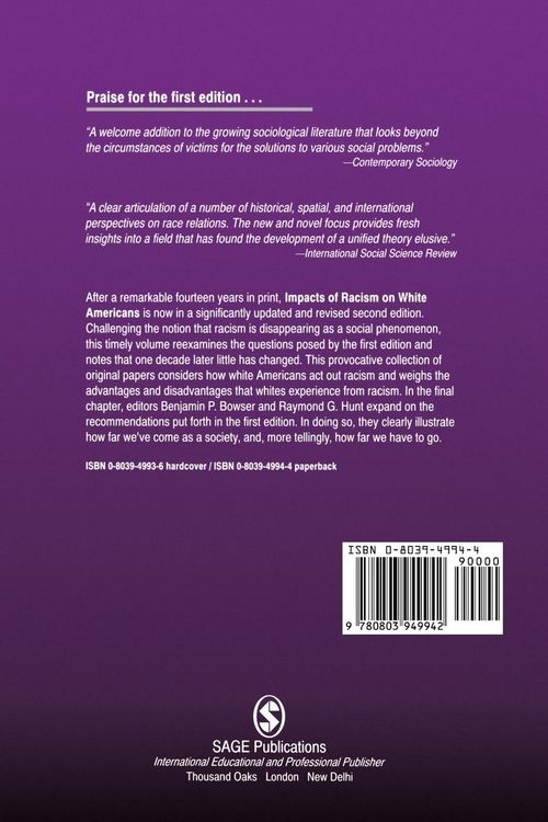 Produktbild: Impacts of Racism on White Americans