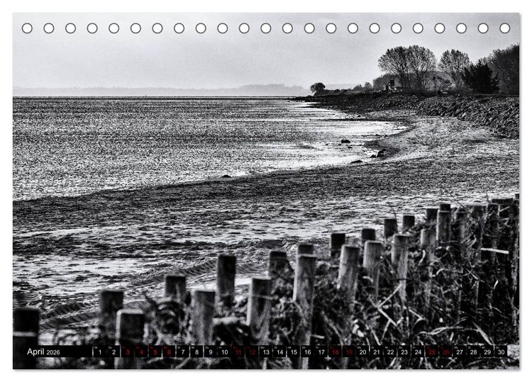 Produktbild: Ein Blick auf Ostseebad Damp (Tischkalender 2026 DIN A5 quer), CALVENDO Monatskalender