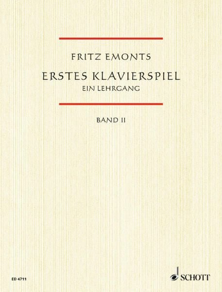 Produktbild: Erstes Klavierspiel