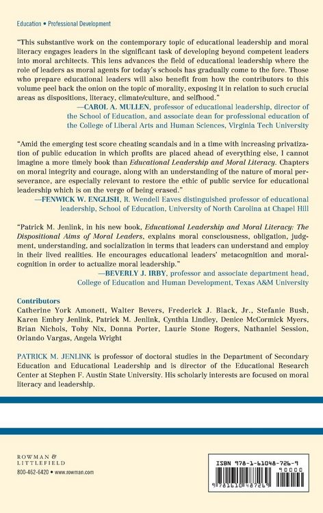 Produktbild: Educational Leadership and Moral Literacy
