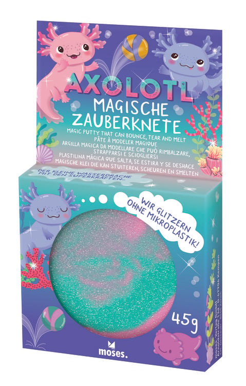 Produktbild: Magische Axolotl-Zauberknete