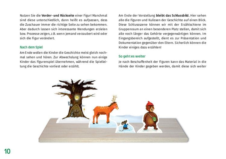 Produktbild: Benno B&auml;r. Erz&auml;hlschienen-Figurenset