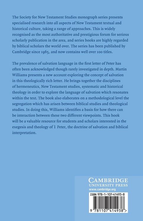 Produktbild: The Doctrine of Salvation in the First Letter of Peter