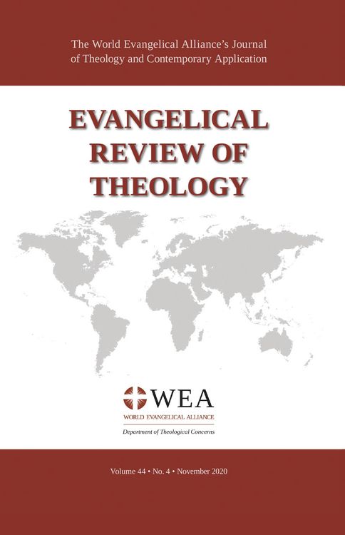 Produktbild: Evangelical Review of Theology, Volume 44, Number 4, November 2020