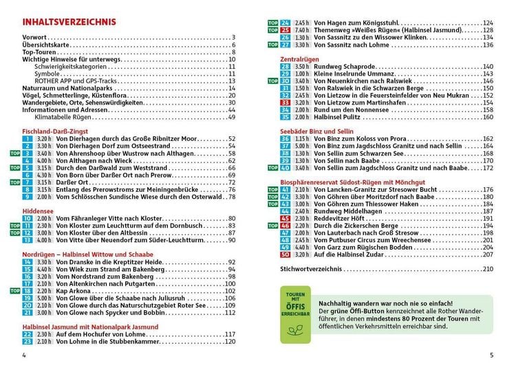 Produktbild: ROTHER Wanderf&uuml;hrer R&uuml;gen. 50 Touren auf Deutschlands gr&ouml;&szlig;ter Ostseeinsel, auf Hiddensee und Fischland-Dar&szlig;-Zingst