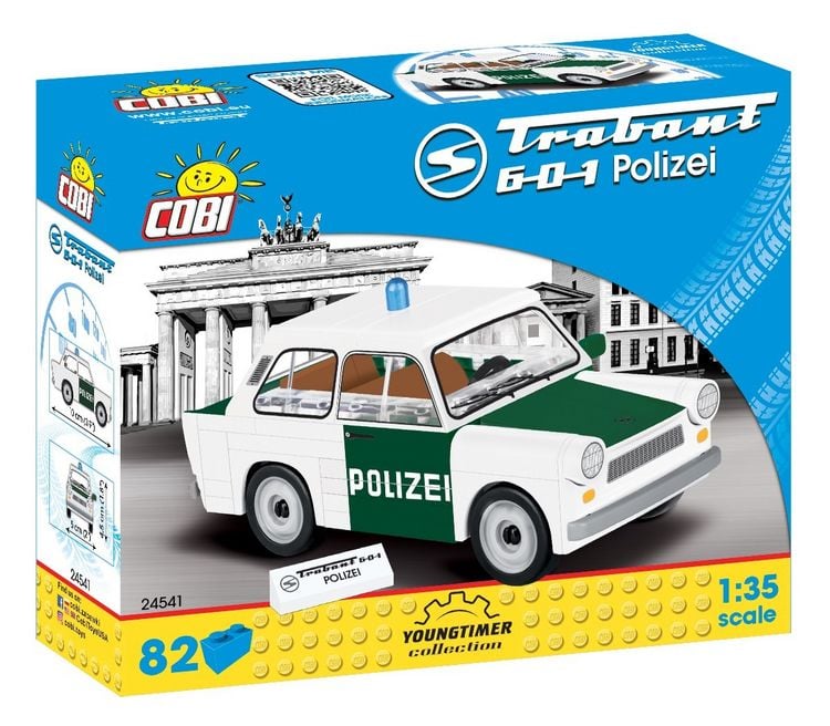 Produktbild: COBI Youngtimer 24541 - Trabant 601 Polizei,
