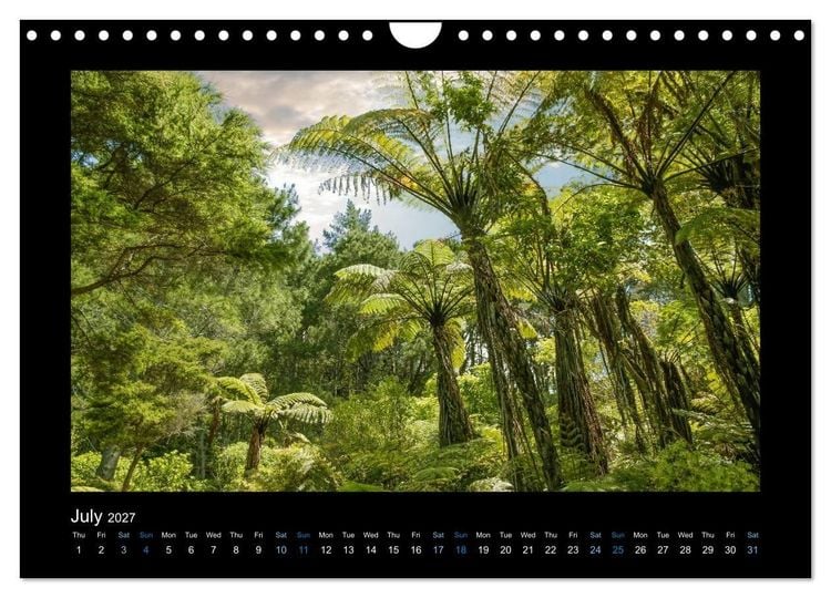 Produktbild: New Zealand - The most beautiful places (Wall Calendar 2027 DIN A4 landscape), CALVENDO 12 Month Wall Calendar