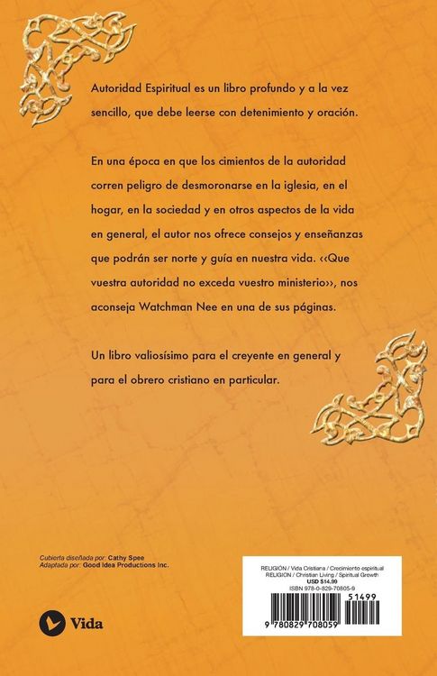 Produktbild: La Autoridad Espiritual
