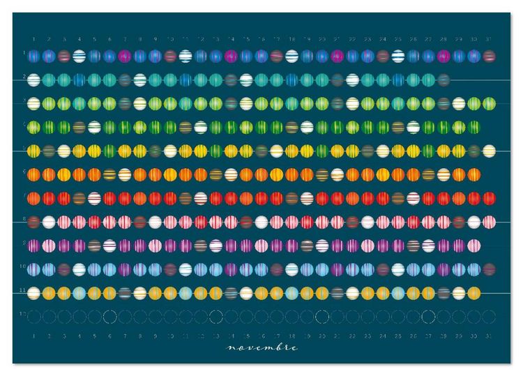 Produktbild: Une perle pour chaque jour (Calendrier de bureau 2026 DIN A5 vertical), CALVENDO calendrier mensuel
