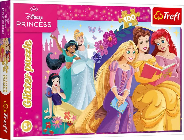 Produktbild: Glitter Puzzle 100 - Princess
