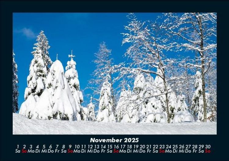 Produktbild: Winterzauber 2025 Fotokalender DIN A5