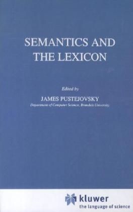 Produktbild: Semantics and the Lexicon