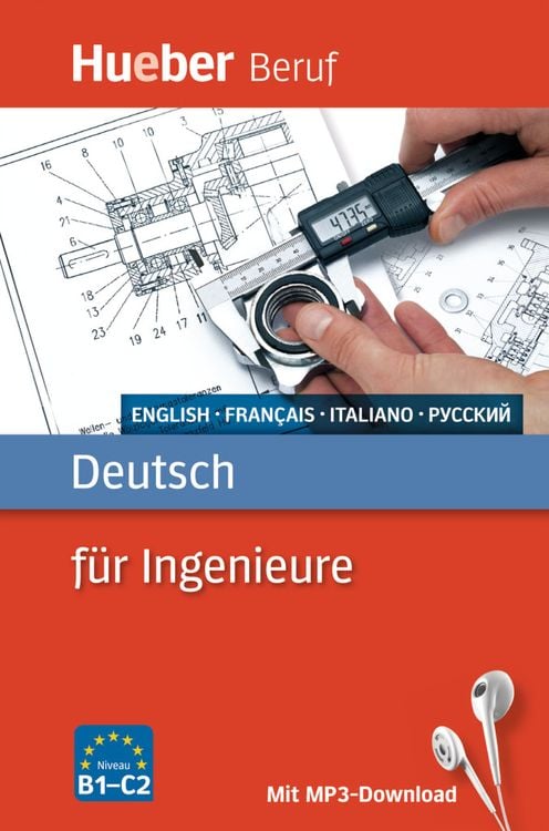 Produktbild: Deutsch für Ingenieure. Englisch, Französisch, Italienisch, Russisch