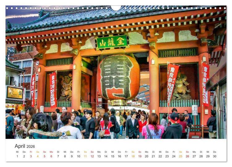 Produktbild: Japan - Tradition und Innovation (Wandkalender 2026 DIN A3 quer), CALVENDO Monatskalender