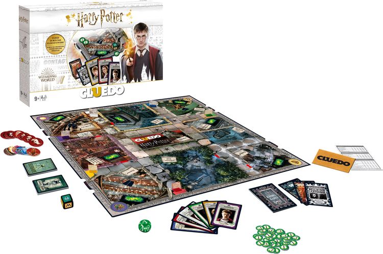 Winning Moves 11767 - Harry Potter, Cluedo, Collectors Edition weiß 2019