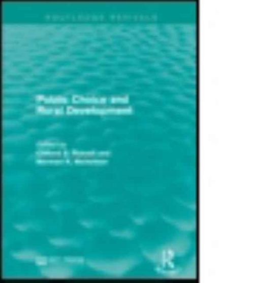 Produktbild: Public Choice and Rural Development