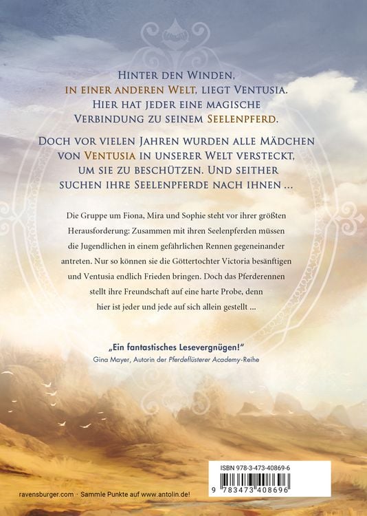 Produktbild: Die Seelenpferde von Ventusia, Band 4 - Himmelskind