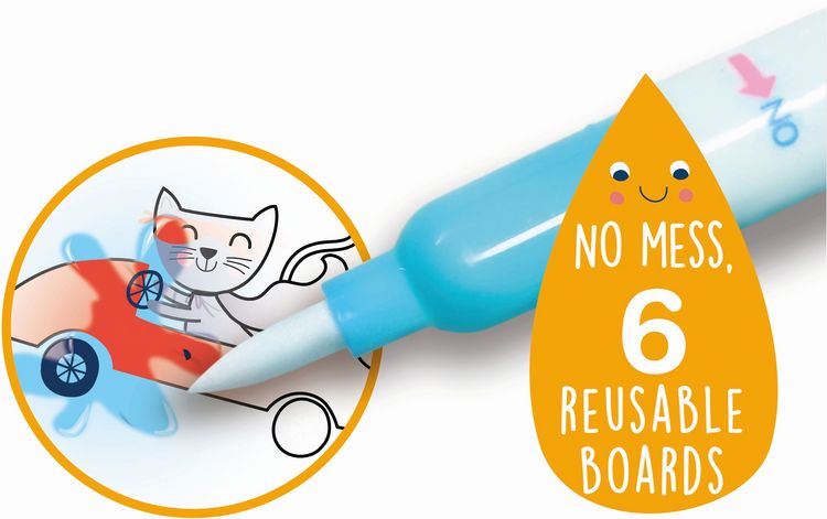 Produktbild: AVENIR,3in1 Aktivit&auml;tenbuch Fahren & Fliegen