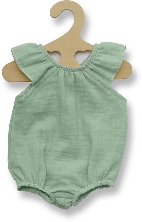 Produktbild: Heless - Puppen-Body mit R&uuml;schen aus 100 % Bio-Baumwolle, mint, Gr. 28-35cm