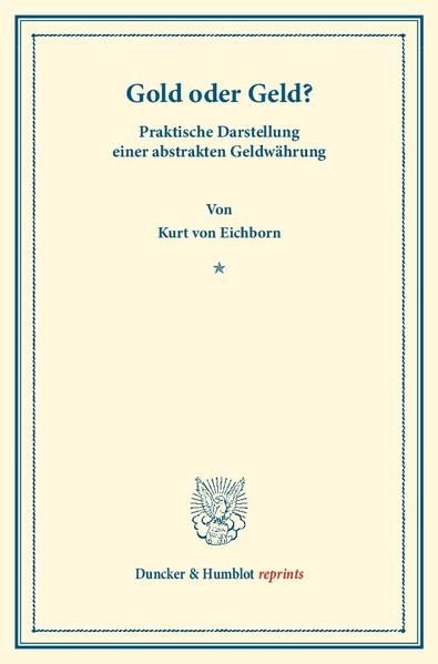 Produktbild: Gold oder Geld?