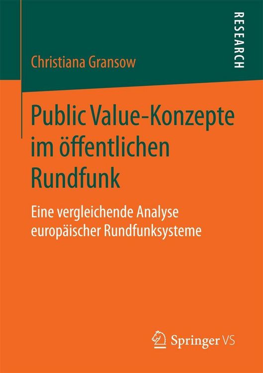 Produktbild: Public Value-Konzepte im &ouml;ffentlichen Rundfunk