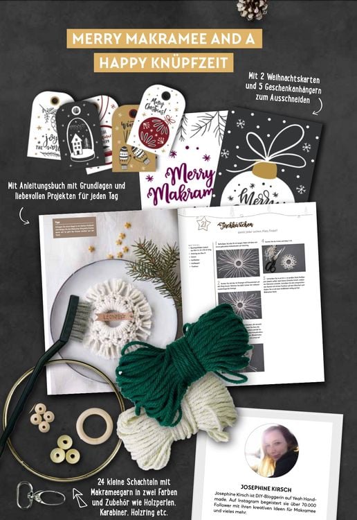 Produktbild: Adventskalender Merry Makramee