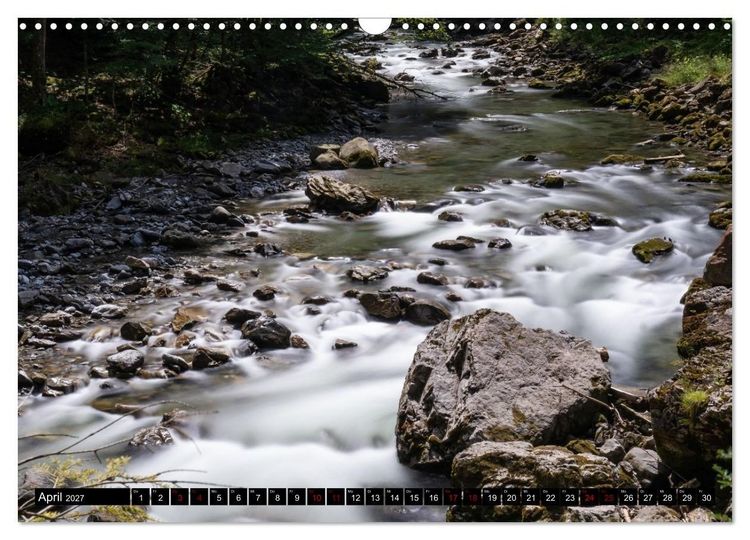 Produktbild: Breitachklamm im Wandel der Jahreszeiten (Wandkalender 2027 DIN A3 quer), CALVENDO Monatskalender