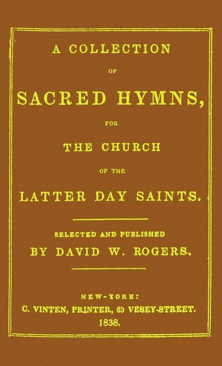 Produktbild: A Collection of Sacred Hymns for the Church of the Latter Day Saints