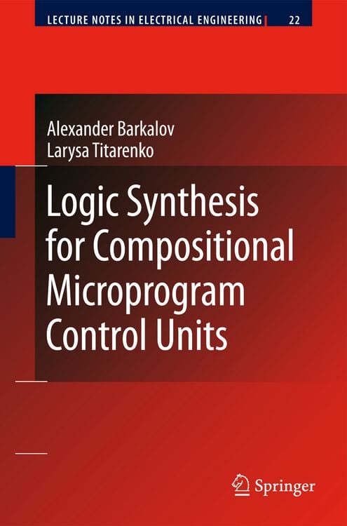 Produktbild: Logic Synthesis for Compositional Microprogram Control Units