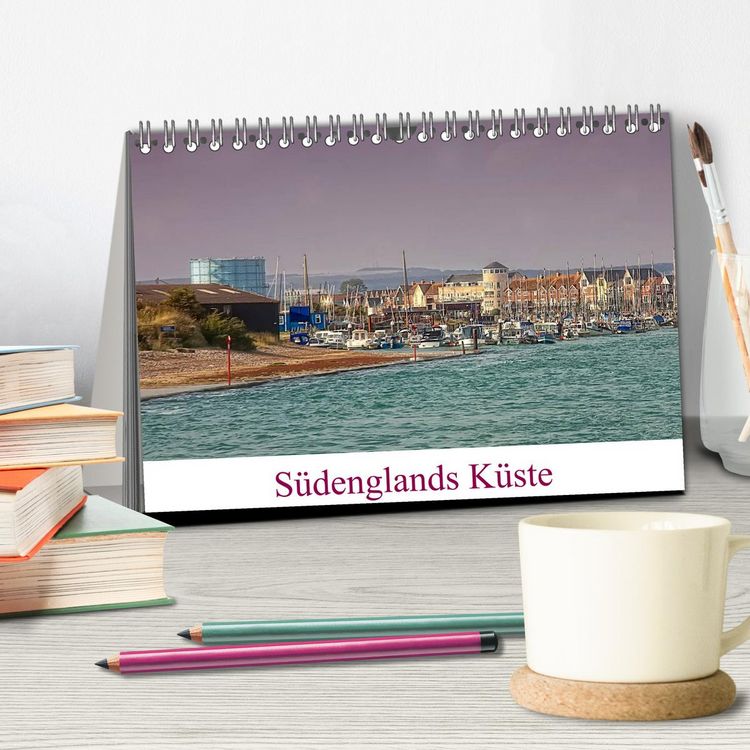 Produktbild: S&uuml;denglands K&uuml;ste (Tischkalender 2026 DIN A5 quer), CALVENDO Monatskalender