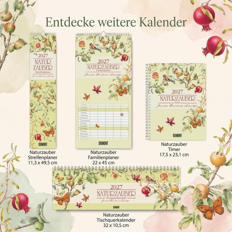 Produktbild: Naturzauber Streifenplaner 2027