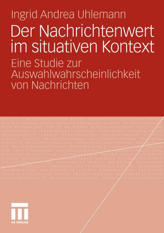 Produktbild: Der Nachrichtenwert im situativen Kontext