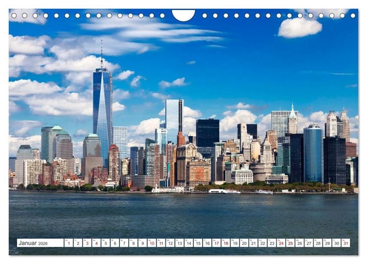 Produktbild: St&auml;dte und D&ouml;rfer, mal modern - mal exotisch (Wandkalender 2026 DIN A4 quer), CALVENDO Monatskalender