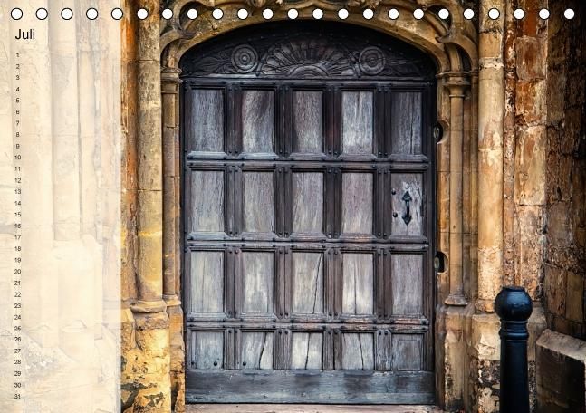 Produktbild: Historische T&uuml;ren aus England / Geburtstagskalender (Tischkalender immerw&auml;hrend DIN A5 quer)