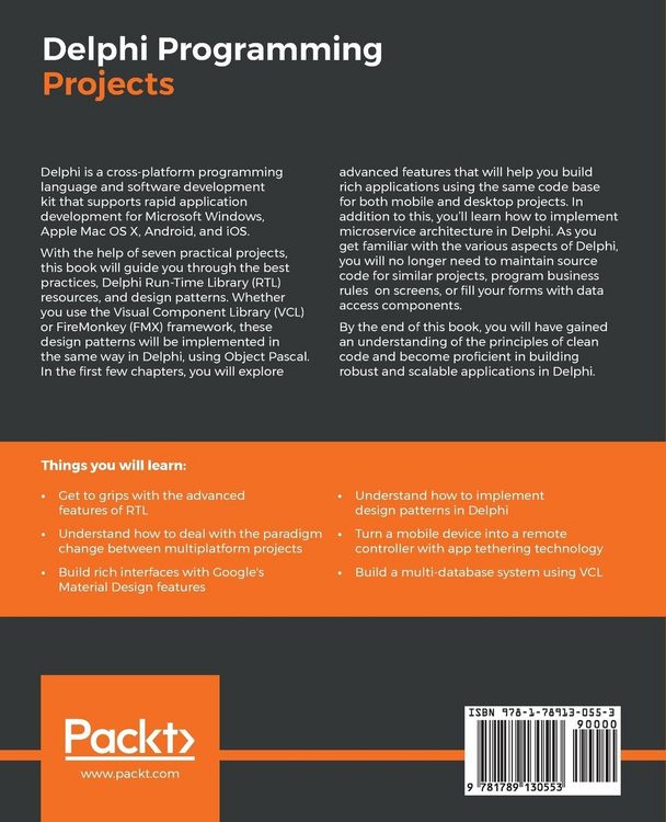 Produktbild: Delphi Programming Projects