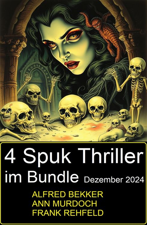 Produktbild: 4 Spuk Thriller im Bundle Dezember 2024