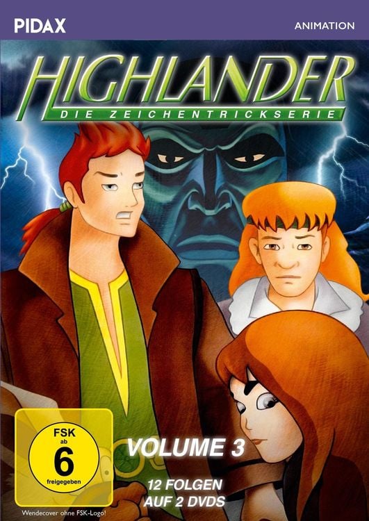 Bild vom Artikel Highlander - Die Zeichentrickserie, Vol. 3 / Weitere 12 Folgen der kultigen Abenteuerserie (Pidax Animation) [2 DVDs] vom Autor Hervé Lavandier