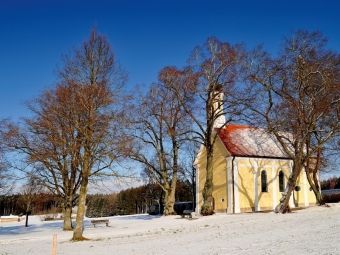 Produktbild: CALVENDO Puzzle Kapelle Maria Schnee, bei Mindelheim | 1000 Teile Lege-Gr&ouml;&szlig;e 64x48cm Foto-Puzzle f&uuml;r gl&uuml;ckliche Stunden