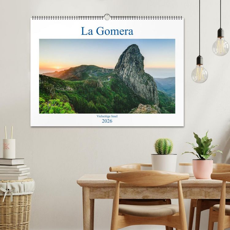 Produktbild: La Gomera - Vielseitige Insel (Wandkalender 2026 DIN A2 quer), CALVENDO Monatskalender
