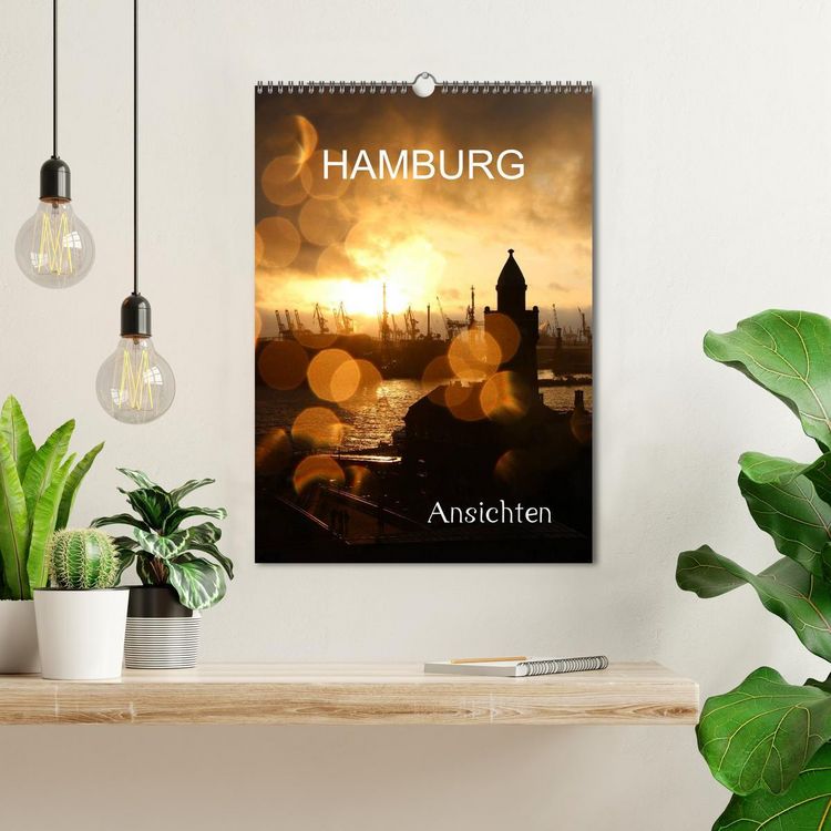 Produktbild: HAMBURG - Ansichten (Wandkalender 2026 DIN A3 hoch), CALVENDO Monatskalender