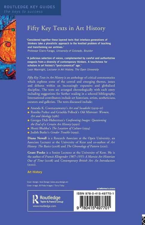 Produktbild: Fifty Key Texts in Art History