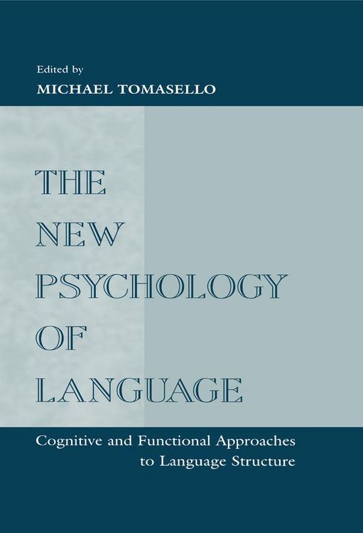 Produktbild: The New Psychology of Language