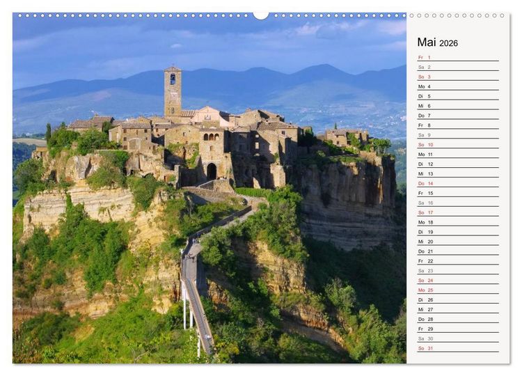 Produktbild: Italia (Wandkalender 2026 DIN A2 quer), CALVENDO Monatskalender