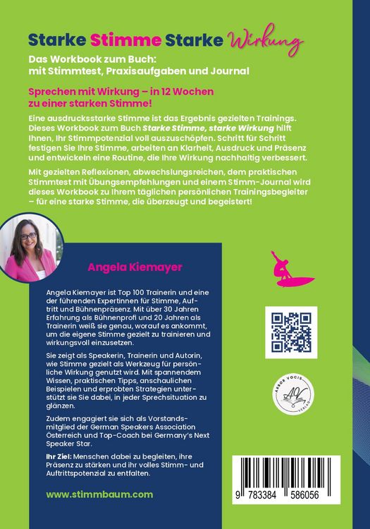 Produktbild: Starke Stimme, Starke Wirkung - Das WORKBOOK zum Buch