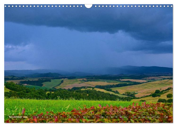 Produktbild: Toskana &ndash; Magie der Farben (Wandkalender 2026 DIN A3 quer), CALVENDO Monatskalender