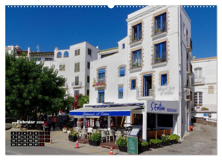 Produktbild: Cadaqu&eacute;s - Perle der Costa Brava (Wandkalender 2026 DIN A2 quer), CALVENDO Monatskalender
