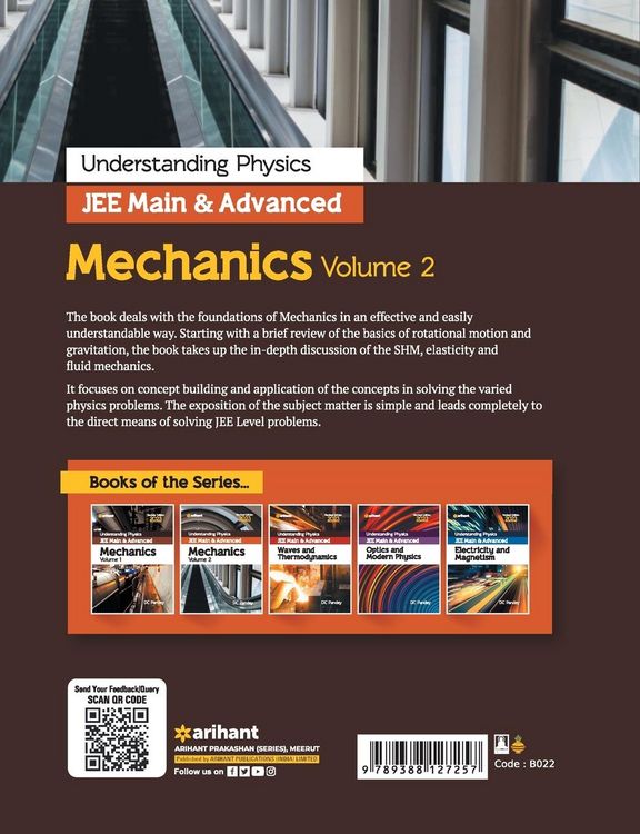 Produktbild: Understanding Physics JEE Main and Advanced Mechanics Volume 2 2023-24