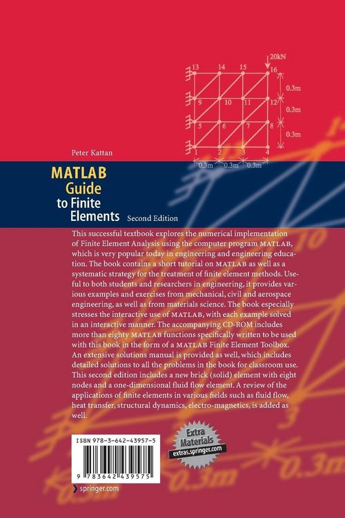 Produktbild: MATLAB Guide to Finite Elements