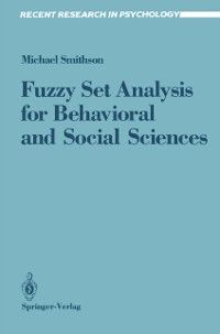 Produktbild: Fuzzy Set Analysis for Behavioral and Social Sciences